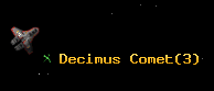 Decimus Comet
