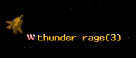 thunder rage