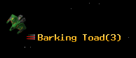 Barking Toad