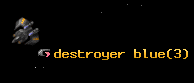 destroyer blue