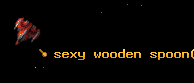sexy wooden spoon