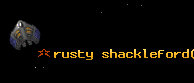 rusty shackleford