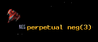 perpetual neg
