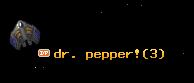 dr. pepper!