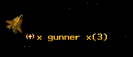x gunner x