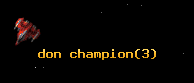 don champion