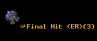 Final Hit <ER>
