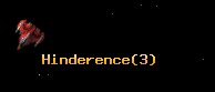 Hinderence