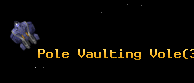 Pole Vaulting Vole