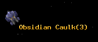 Obsidian Caulk