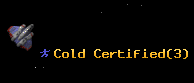 Cold Certified