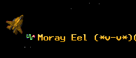 Moray Eel (*v-v*)