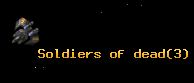 Soldiers of dead