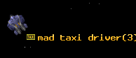 mad taxi driver