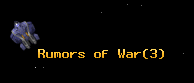 Rumors of War