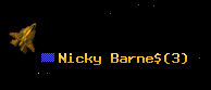 Nicky Barne$