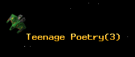 Teenage Poetry