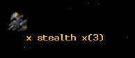 x stealth x