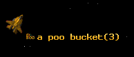 a poo bucket