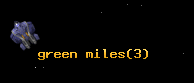 green miles