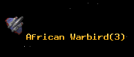 African Warbird