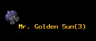 Mr. Golden Sun