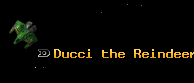 Ducci the Reindeer