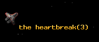 the heartbreak
