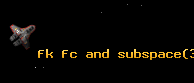 fk fc and subspace