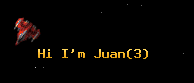 Hi I'm Juan