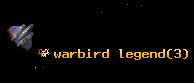 warbird legend