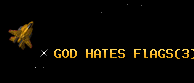 GOD HATES FlAGS