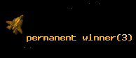 permanent winner