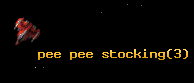 pee pee stocking