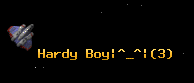 Hardy Boy|^_^|