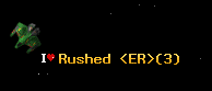 Rushed <ER>