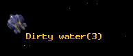 Dirty water