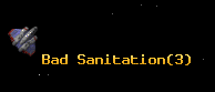 Bad Sanitation