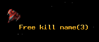 Free kill name