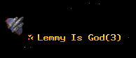 Lemmy Is God