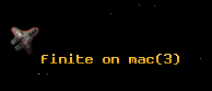 finite on mac