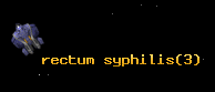 rectum syphilis