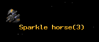 Sparkle horse