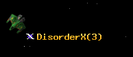 DisorderX