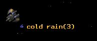 cold rain