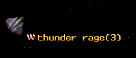 thunder rage