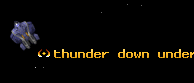 thunder down under