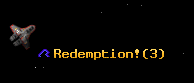 Redemption!