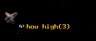 how high
