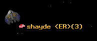 shayde <ER>